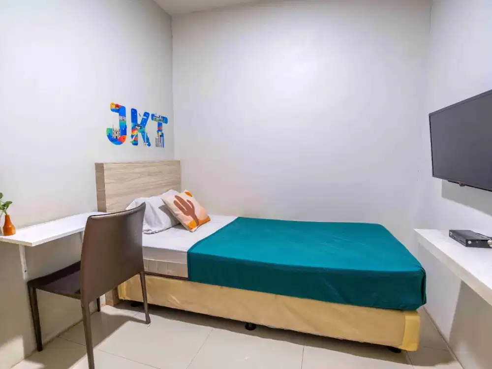 Sewa Kost Murah Tangerang Tipe Kamar Mandi Luar Siap Huni Full Furnished Dekat Batu Ceper, Poris dan Tanah Tinggi