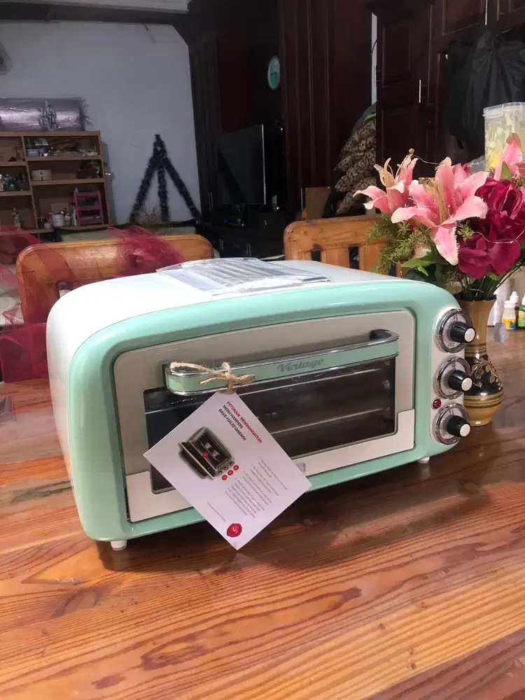 Ariete 18 Ltr Oven Toaster Vintage – Hijau 10174236