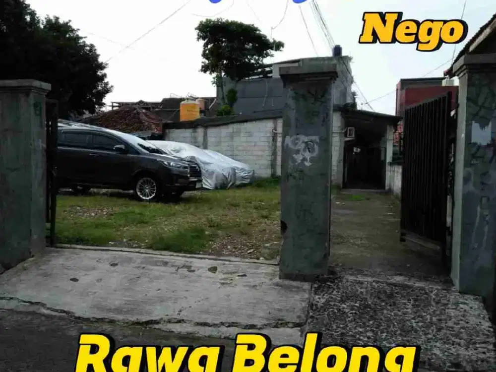 DIJUAL MURAH TANAH STRATEGIS RAWA BELONG DEKAT KAMPUS BINUS KEMANGGISAN JAKARTA BARAT