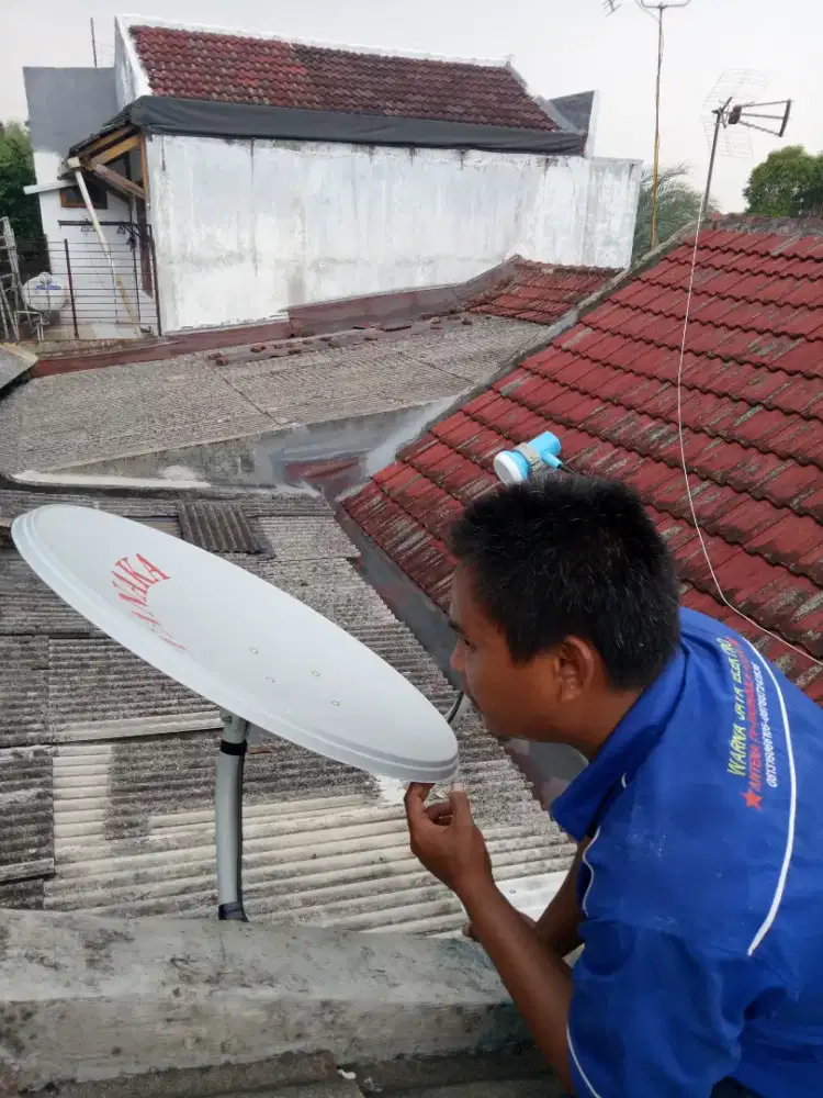 Pasang Parabola Mini Indovision Free Channel 6Bln