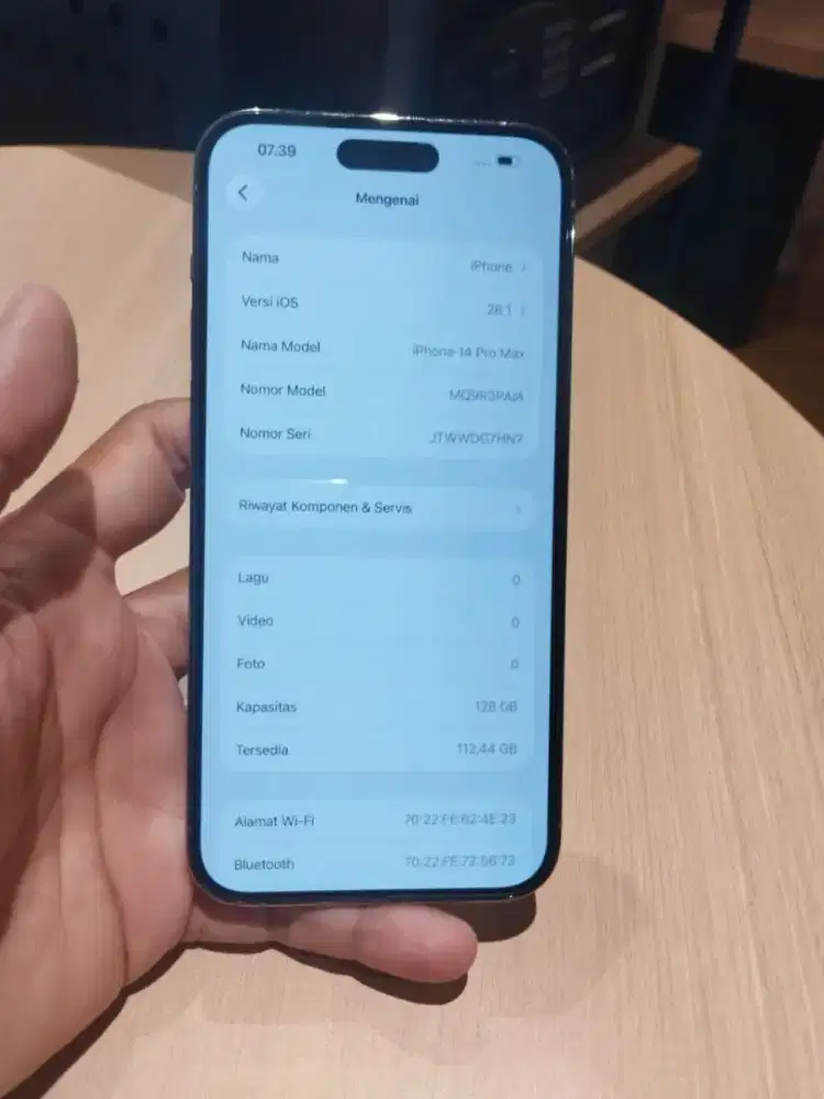 iPhone 14 Pro MaX 128Gb Pa/a Resmi iBox mls bnget lngkp no minus BS TT