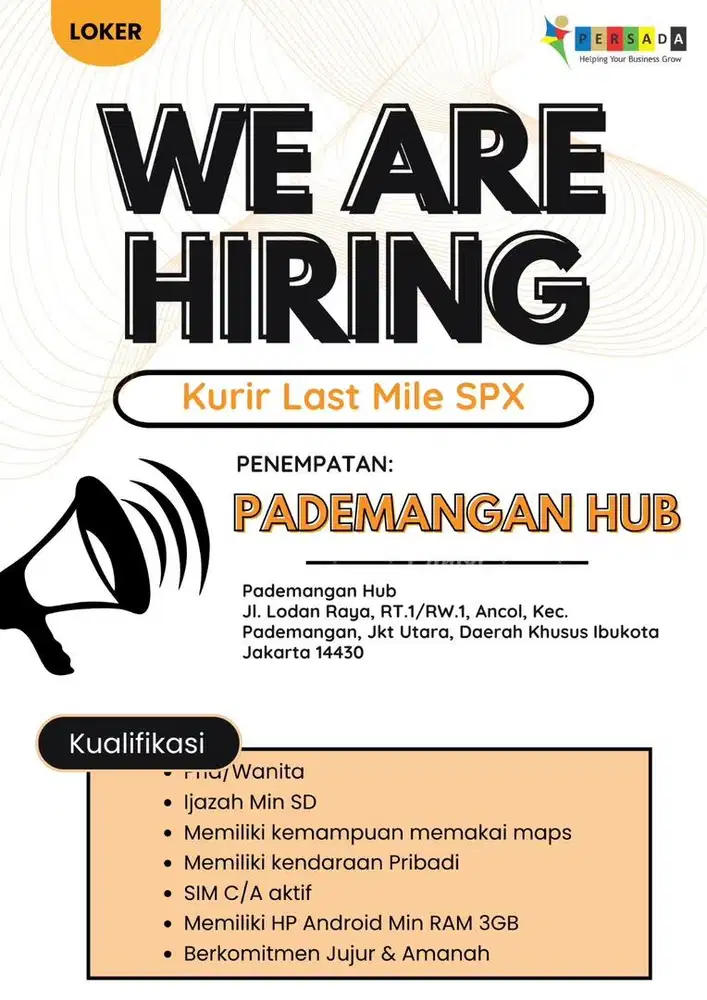 KURIR MOTOR LAST MILE SPX