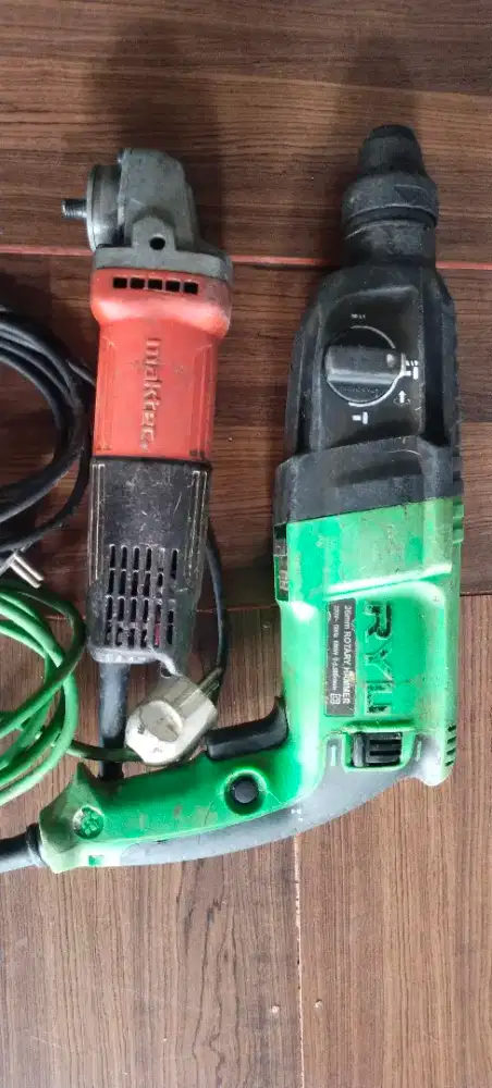 Bor dril 3spit dan gerinda maktec