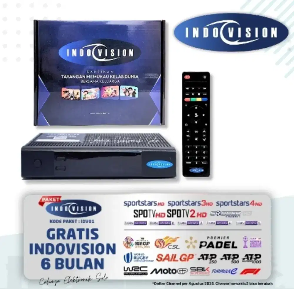 Pasang Indovision Parabola Mini Free Channel 6Bln