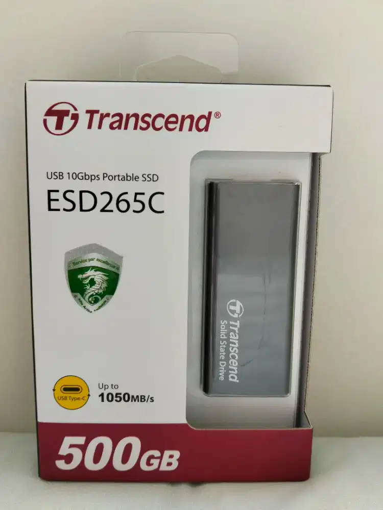 SSD Portable Transcend ESD265C 500GB