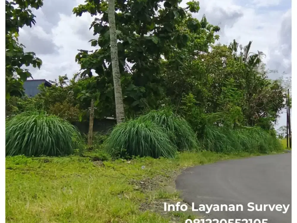 Tanah Jogja Kaliurang km10 Siap Bangun Shm Pekarangan