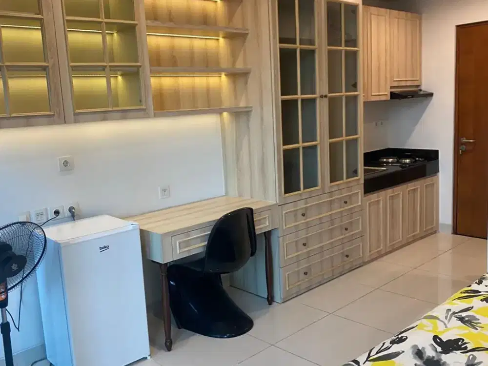 Jual Cepat Apartemen Roseville Type Studio 30sqm Fully Furnish - Fasilitas Lengkap