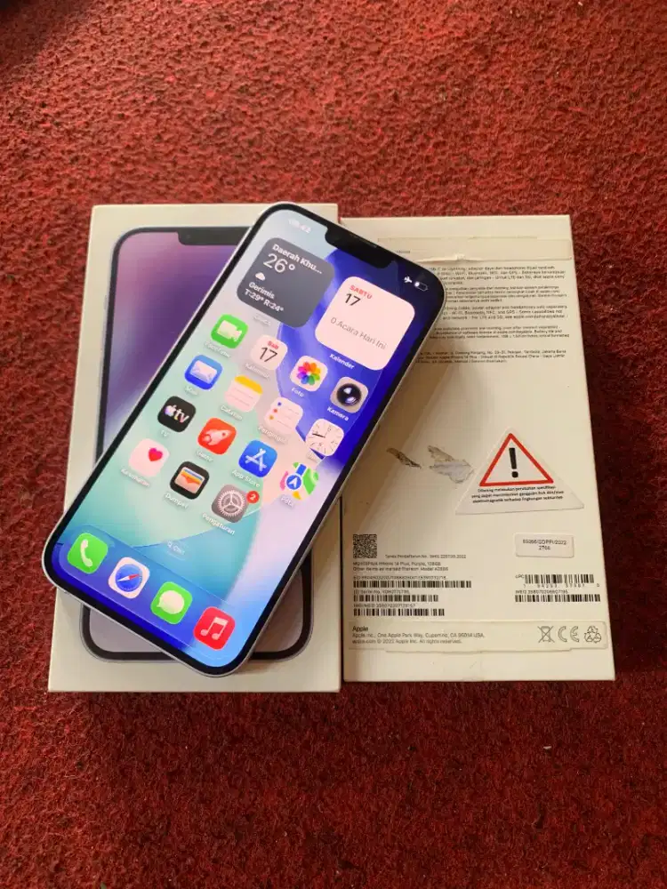 iPhone 14 plus 128 gb resmi ibox