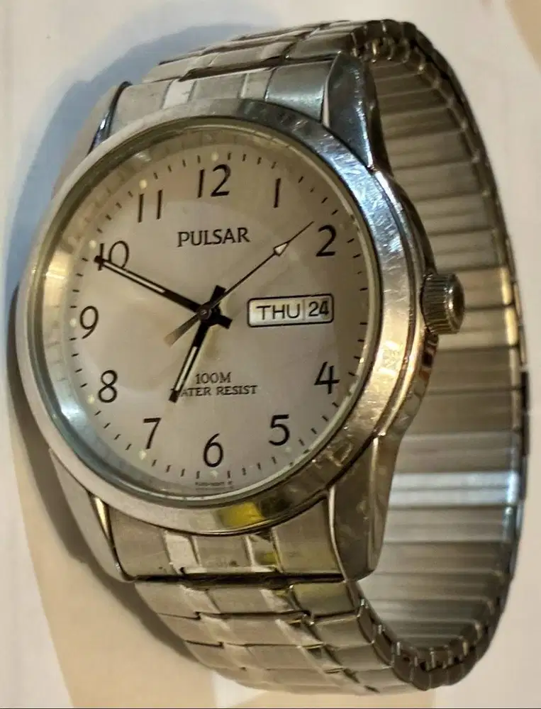 Pulsar Mens Watch 100M Runs VJ33-X006