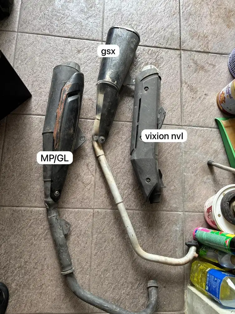 Jual knalpot standart orisinil pabrik