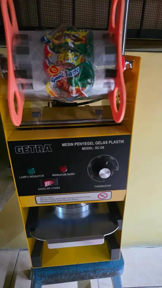 Cup Sealer masih sangat baru kondisi 97%