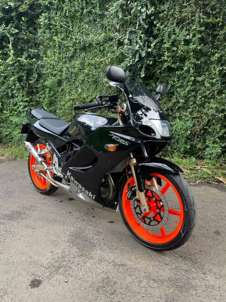 Kawasaki ninja RR old 2009 asli hitam