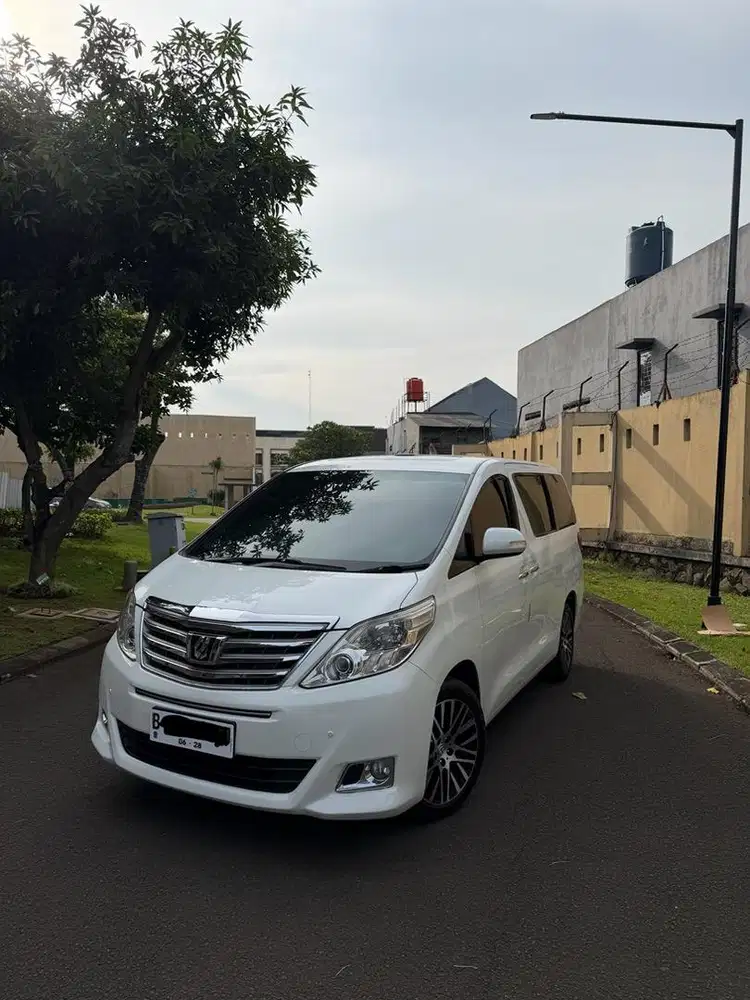 Alphard Q 3.5 V6 ATPM Toyota NIK 2012 (Top Trim)
