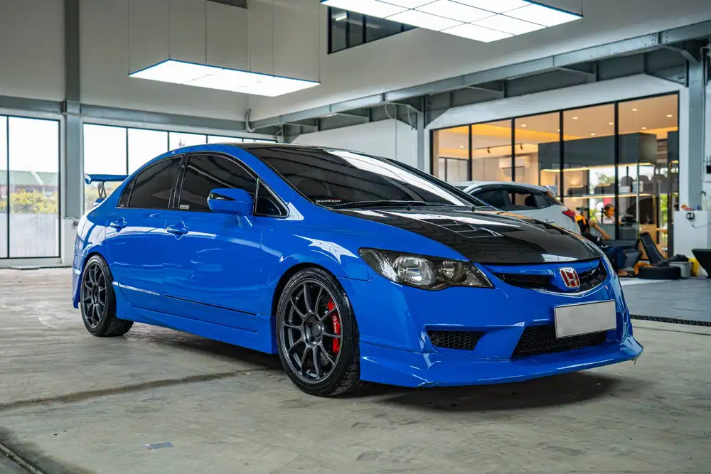 Honda Civic FD1 M/T 2011 Blue Biru 2012 Mobkas 2010 dijual Cepet Bu