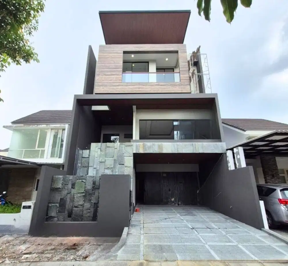 Dijual Rumah Citraland Utama Queenstown Baru Gress Mewah 3 Lantai