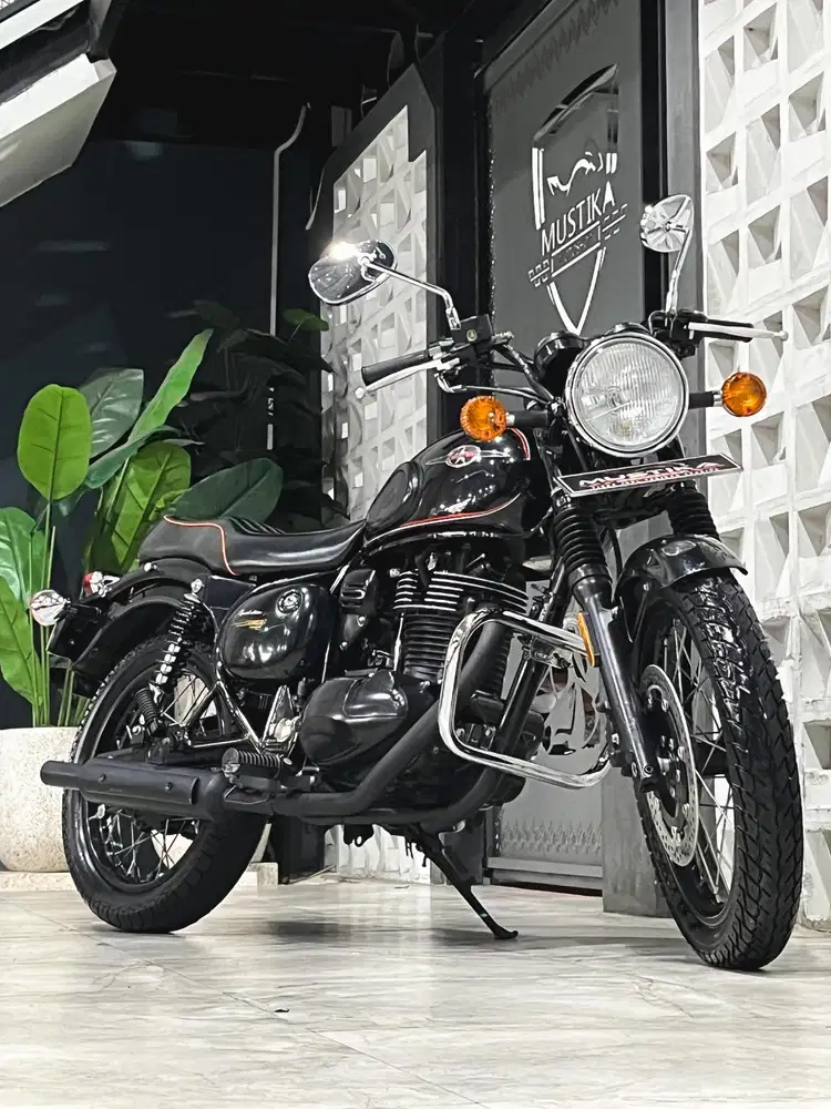 Promo‼️Kawasaki Estrella 250 2016 Black. Odo 20k. DANNY Mustika Sulfat