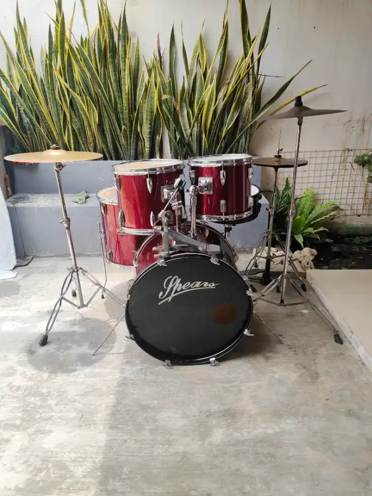 Drum spears lwngkap cymbal