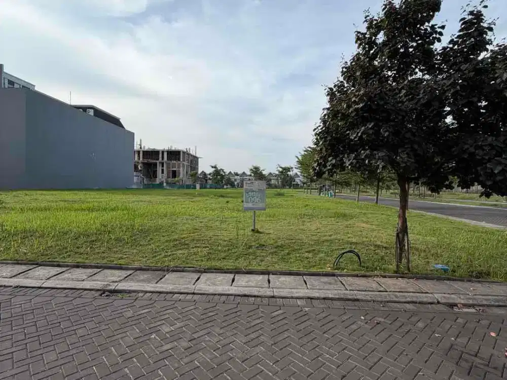 Kavling PIK 2 Simprug Hoek Danau 510m2 (17x30)