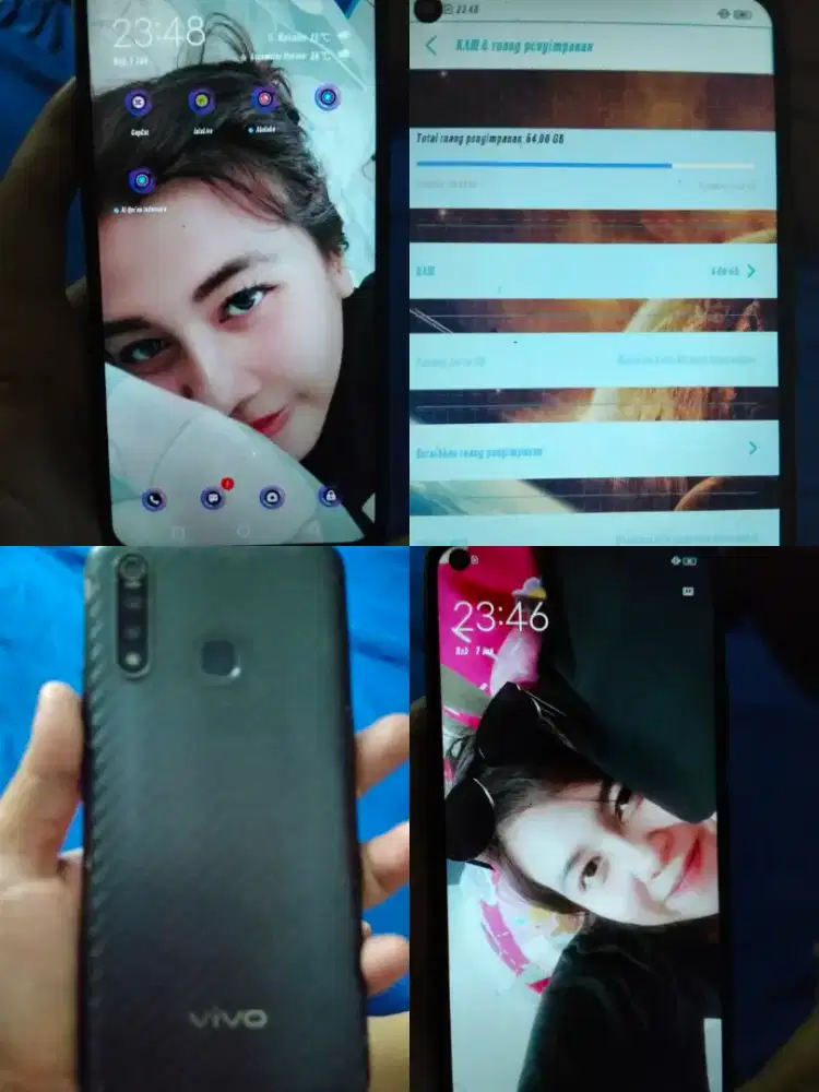 Hp secend VIVO Z1 PRO RAM 6/64