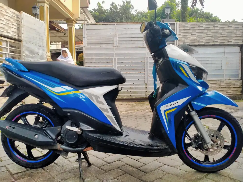 Yamaha Soul GT injeksi lengkap motor sehat keterangan detail dibawah