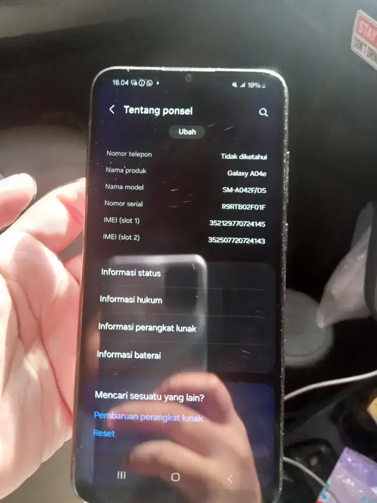 Samsung a04e ram 3/32