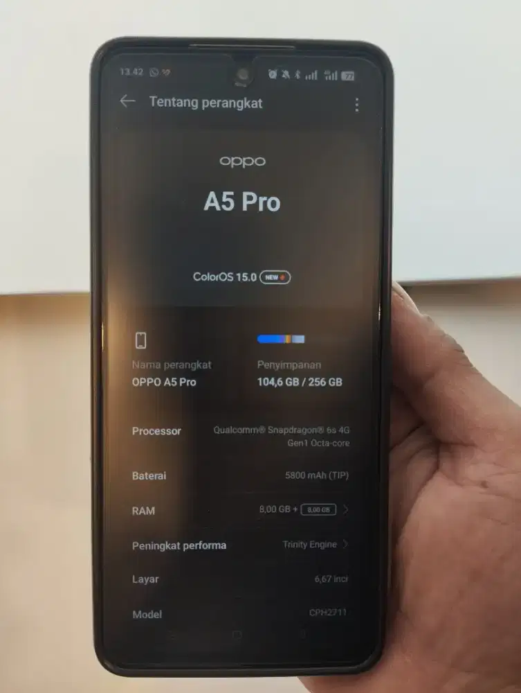 Oppo a5 pro 4g second