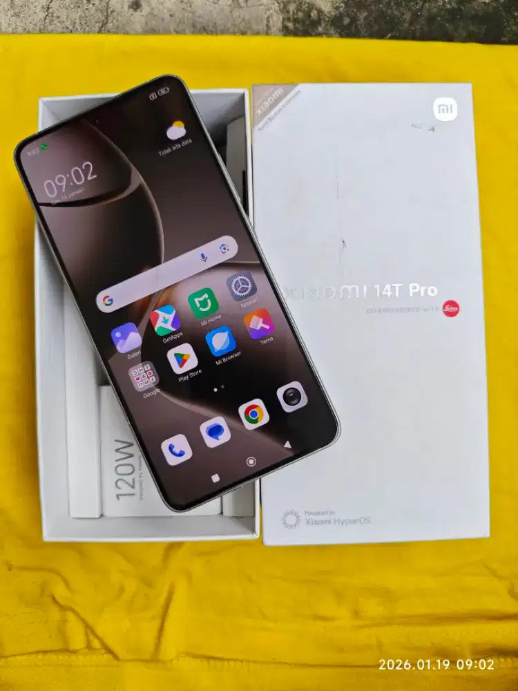 Xiaomi 14T Pro 12/512 Fullset ori segel istimewa