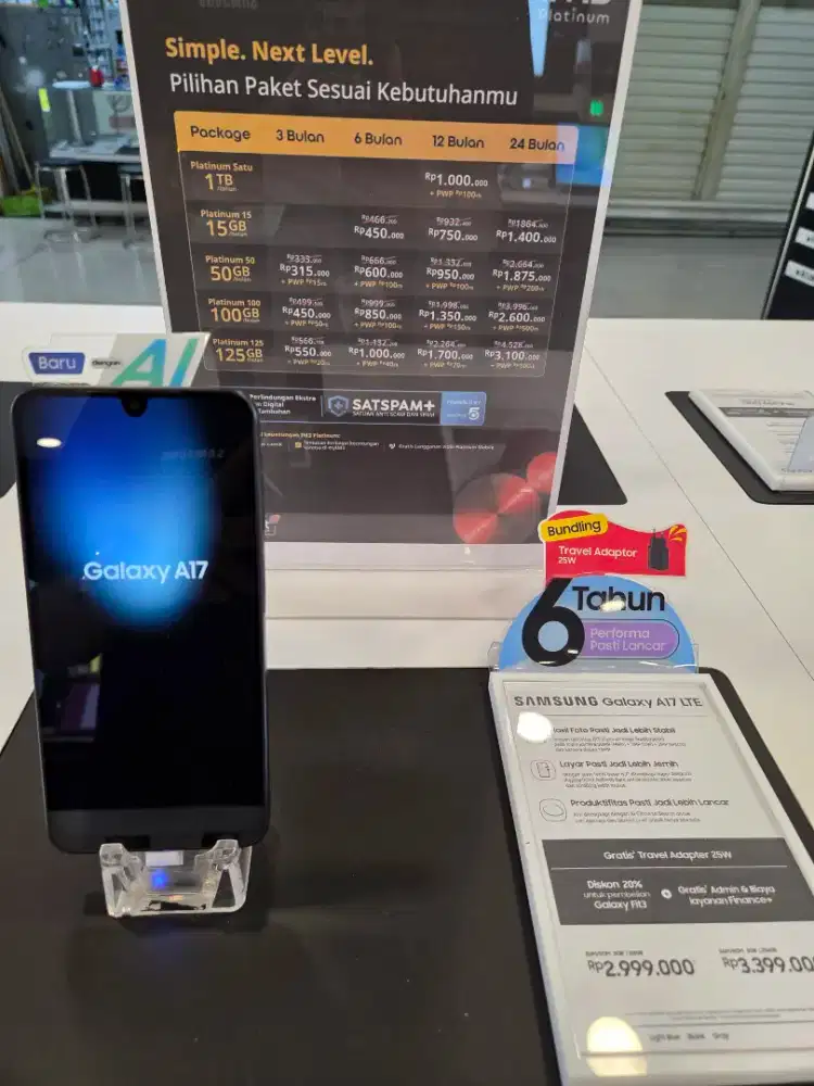 Promo cicilan Samsung galaxy A17