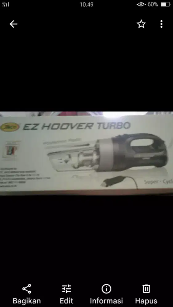 Vacuum cleaner EZ Hoover