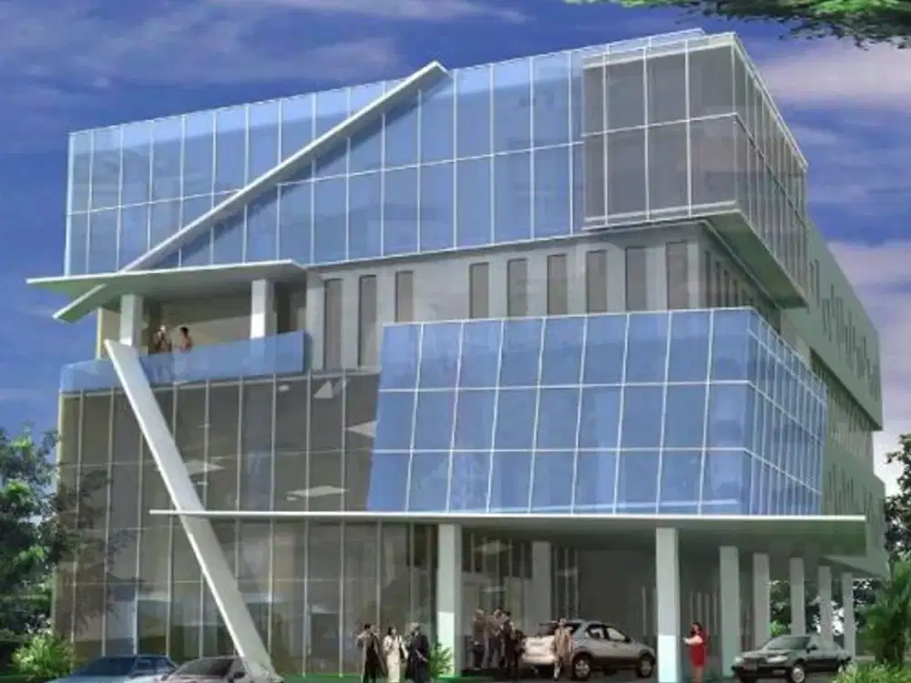 Sewa Kantor Graha Dinamika 215 Sqm Fitted Dekat KRL