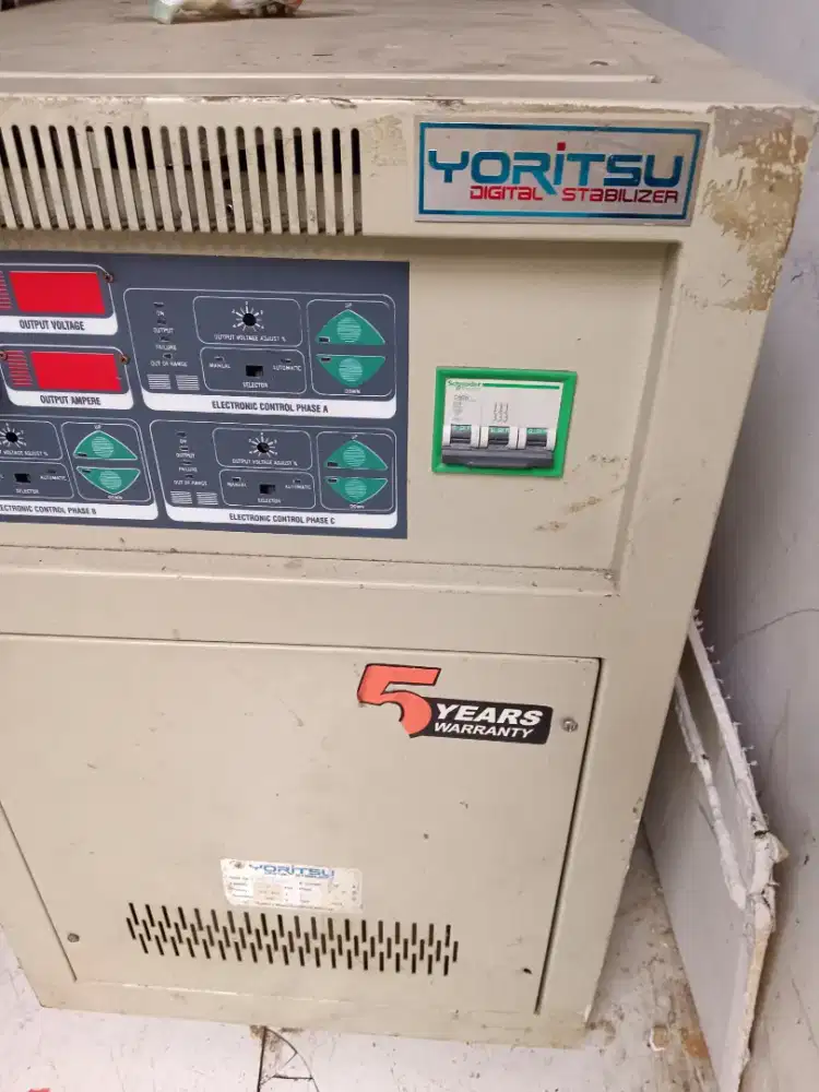 Stabilizer yoritsu digital TDi - 9 kva 9 phase 3