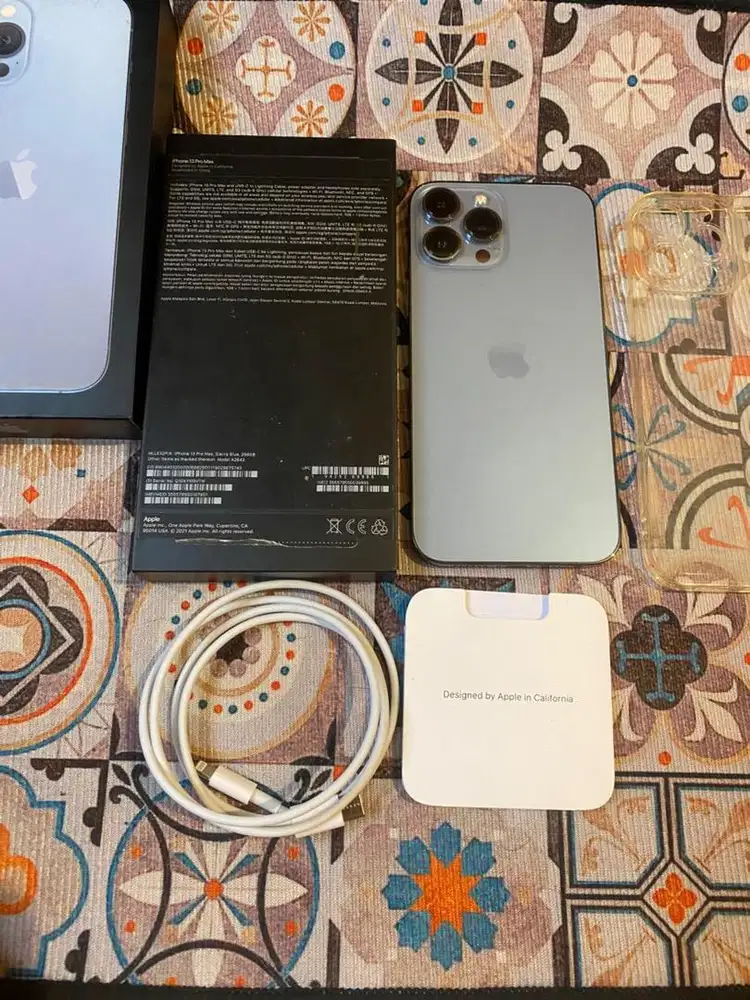 iPhone 13 Pro Max 256gb Resmi Beacukai Fullset Original