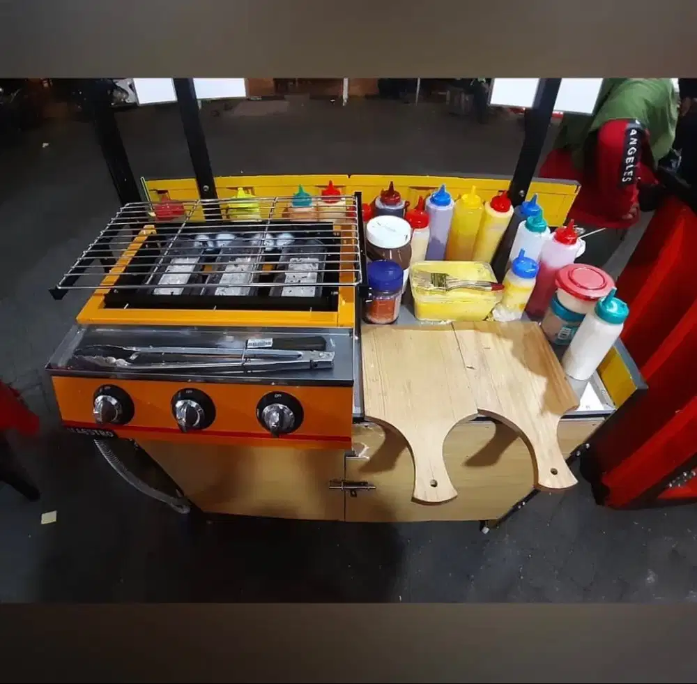 ￼Pemanggangan 3 tungku Maestro