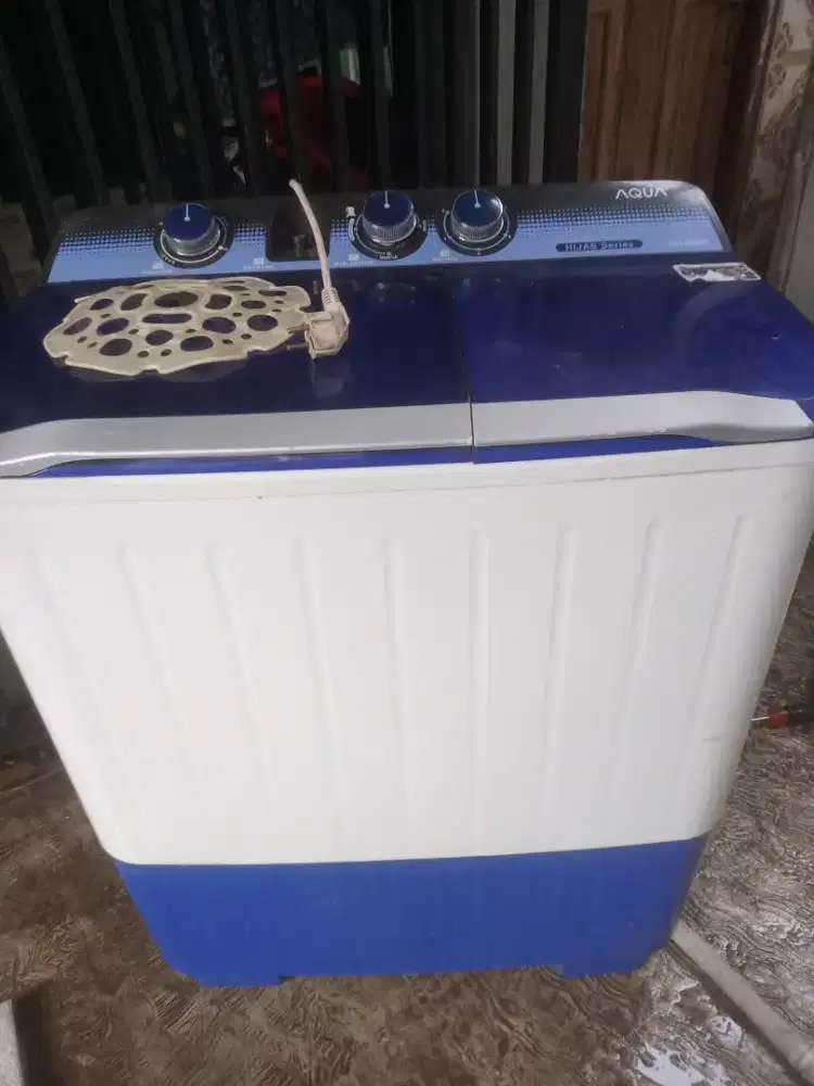 Jual mesin cuci 2 tabung normal semua