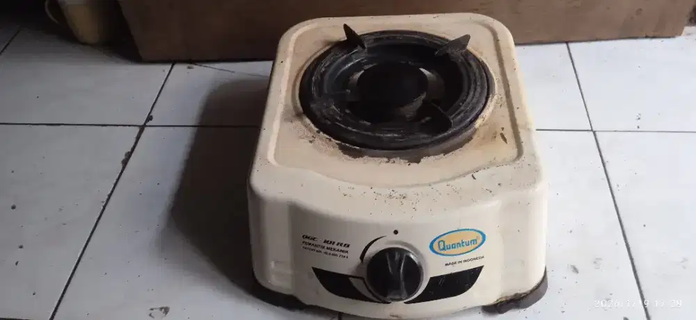 Kompor gas QUANTUM 1tungku OGC101RB