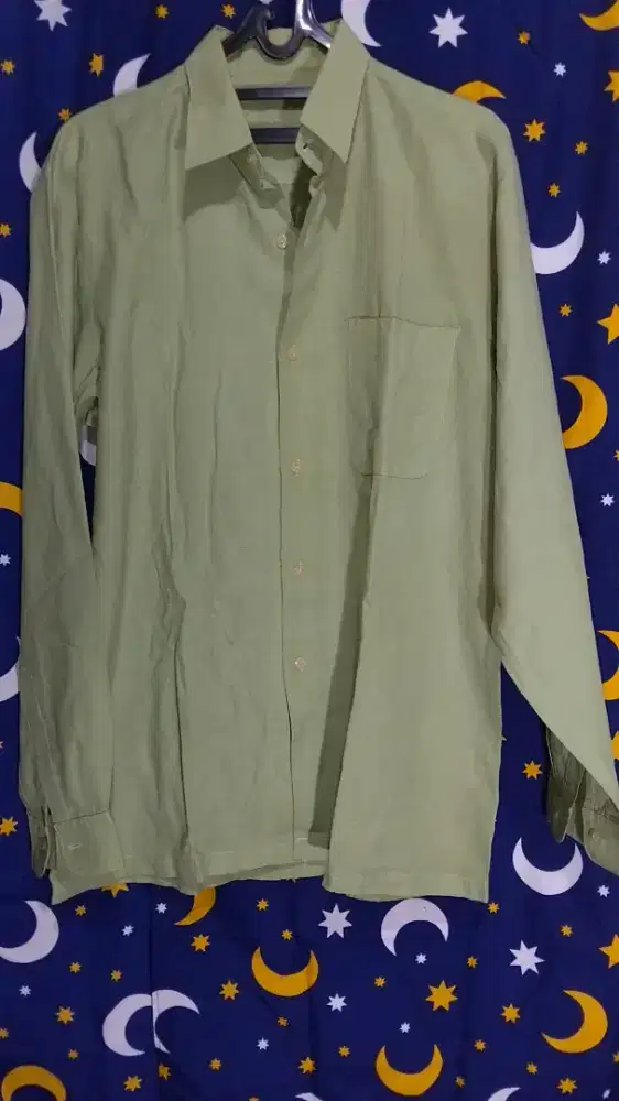 Kemeja lengan panjang pria