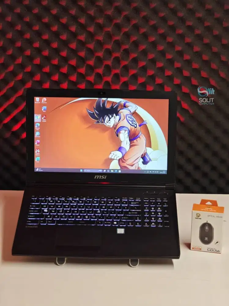 Laptop MSI GL62M i7 Gen 7 GTX 1050 Ti Bergaransi