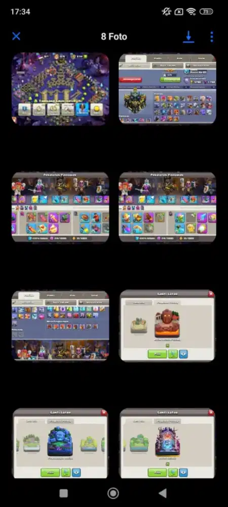 AKUN GAME COC SULTAN SIAP MAIN