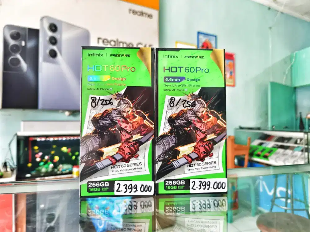 INFINIX HOT 60 PRO 8/256 NEW SEGEL PROMO TERMURAH