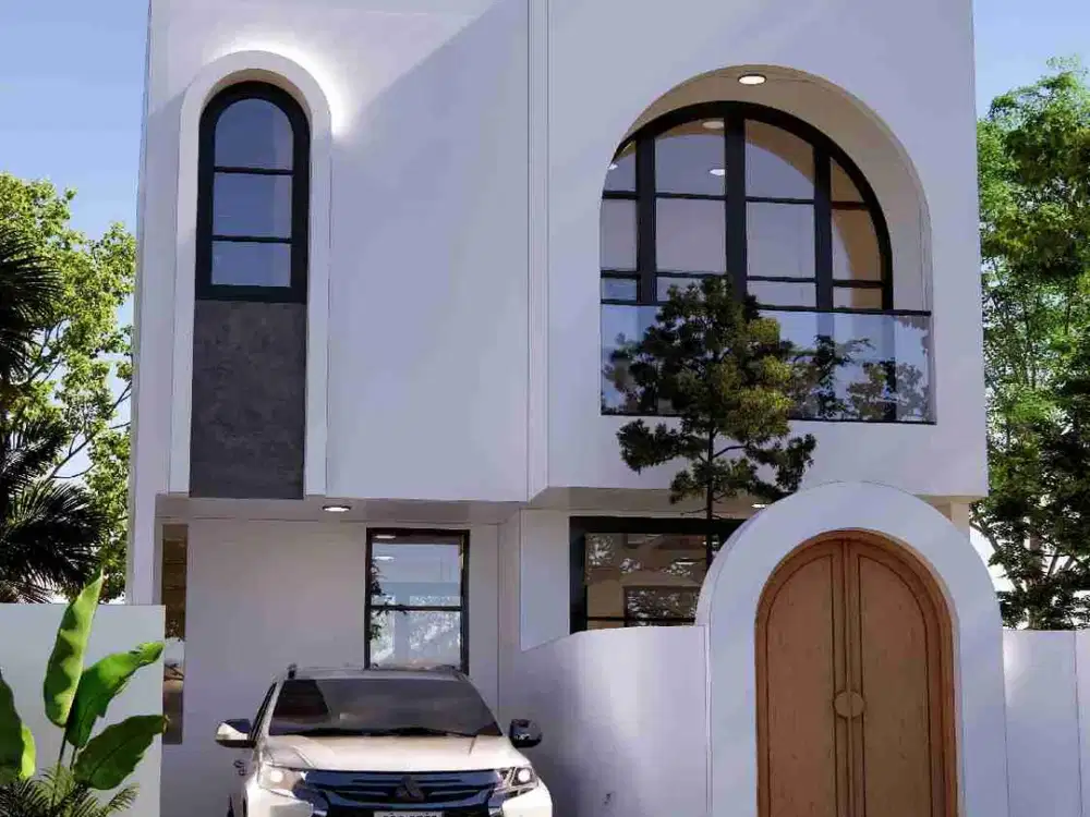 Villa Baru  tropis mediteranian Taman paradise unggasan Bali