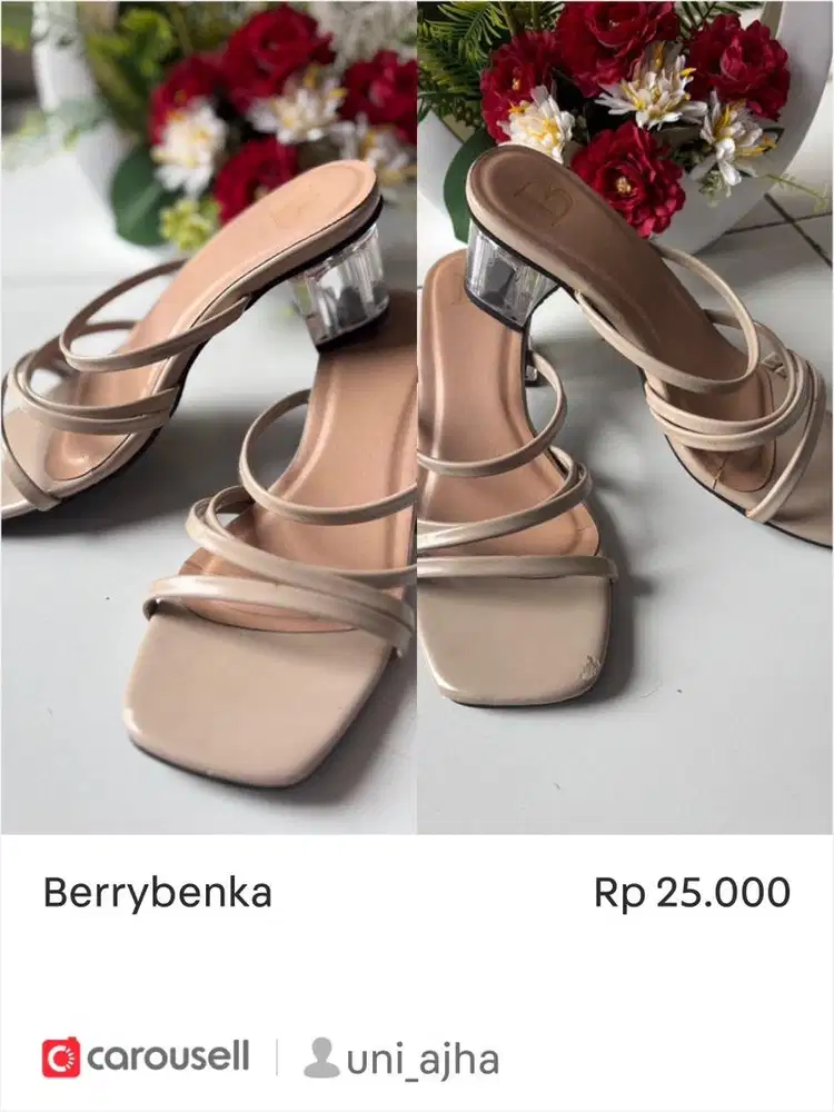 Sendal Heels Berribenka