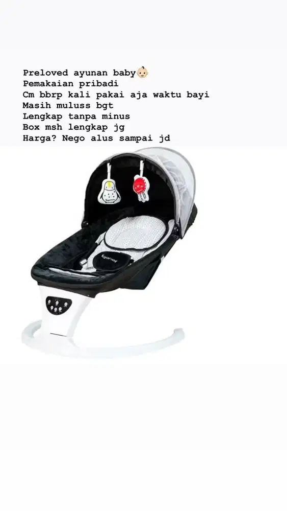 Ayunan baby merk sugar baby second like new