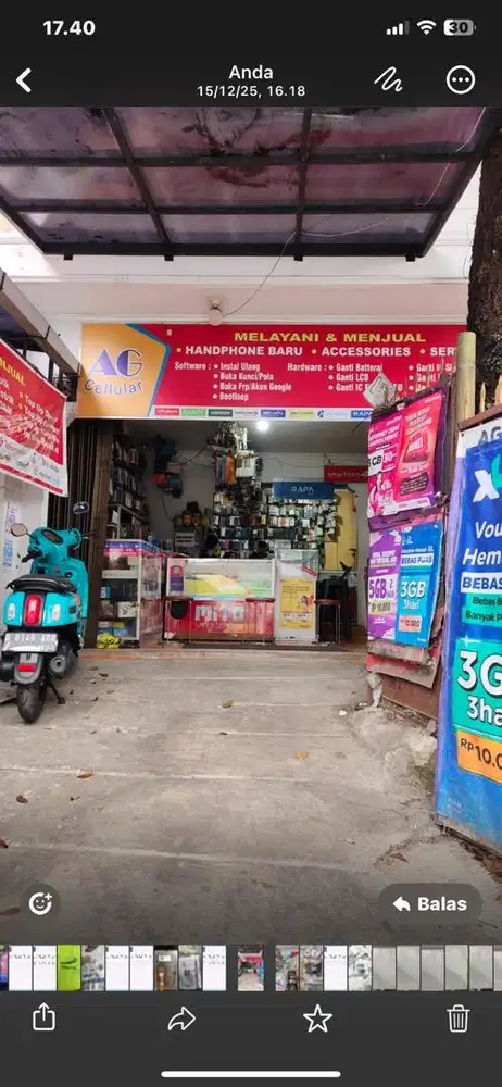 Dicari karyawati konter hp