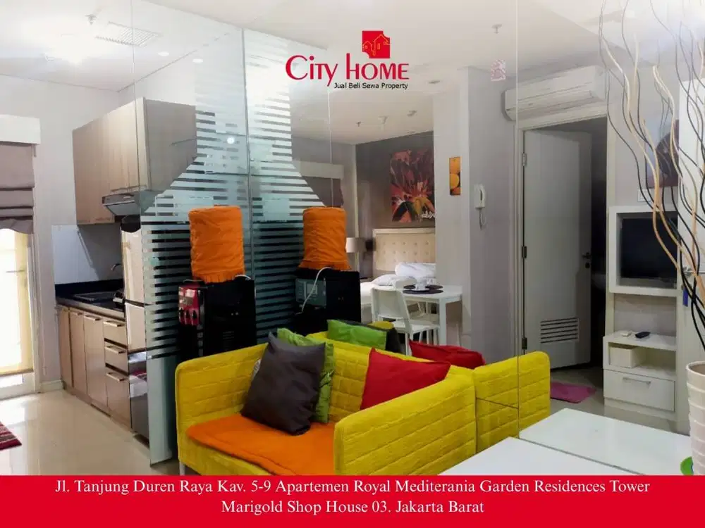 Hot Deal! Dijual Apartemen Madison Park Tanjung Duren 1Br 25,20 M²