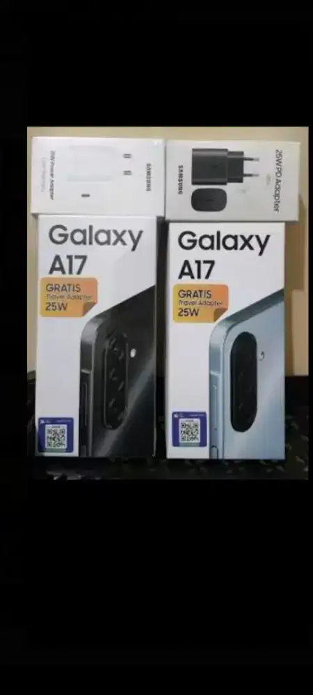 Samsung galaxy A17 ram 8gb 256gb dan8/128 garansi resmi