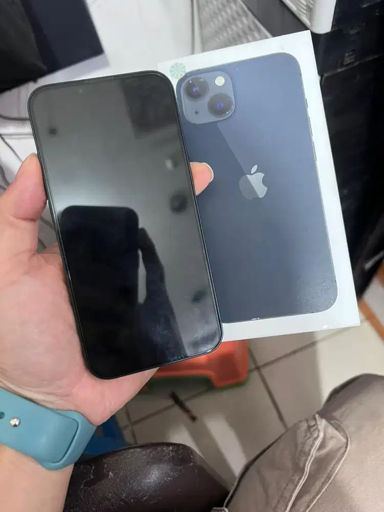 Iphone 13 128 resmi istimewah fullset ori mulus no minus bh 100 net aj