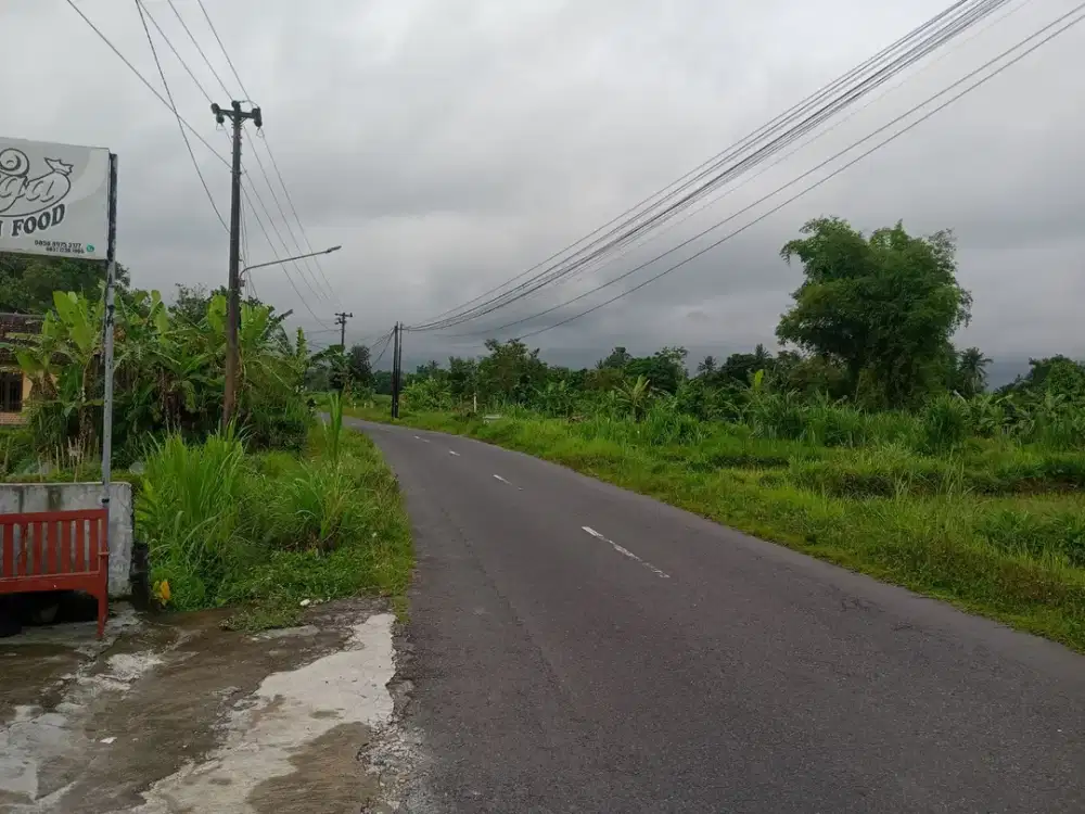Tanah Murah Sleman SHM Pecah Dekat Rumah Makan Jejamuran