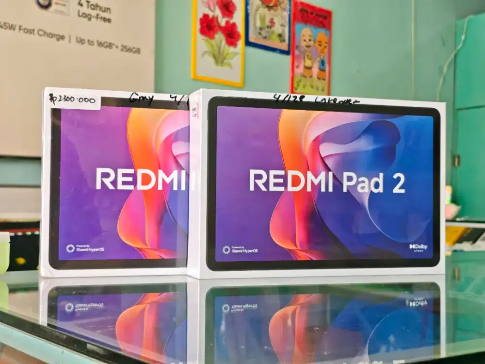 REDMI PAD 2 4/128 NEW SEGEL PALING MURAH