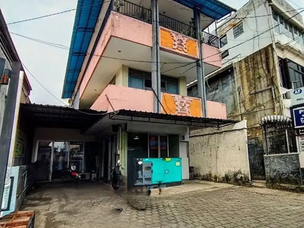 Disewakan Ruko 12 Ruangan IMB Toko Kantor Praktek Dokter di Jl Raya Pulau Komodo Sanglah Denpasar