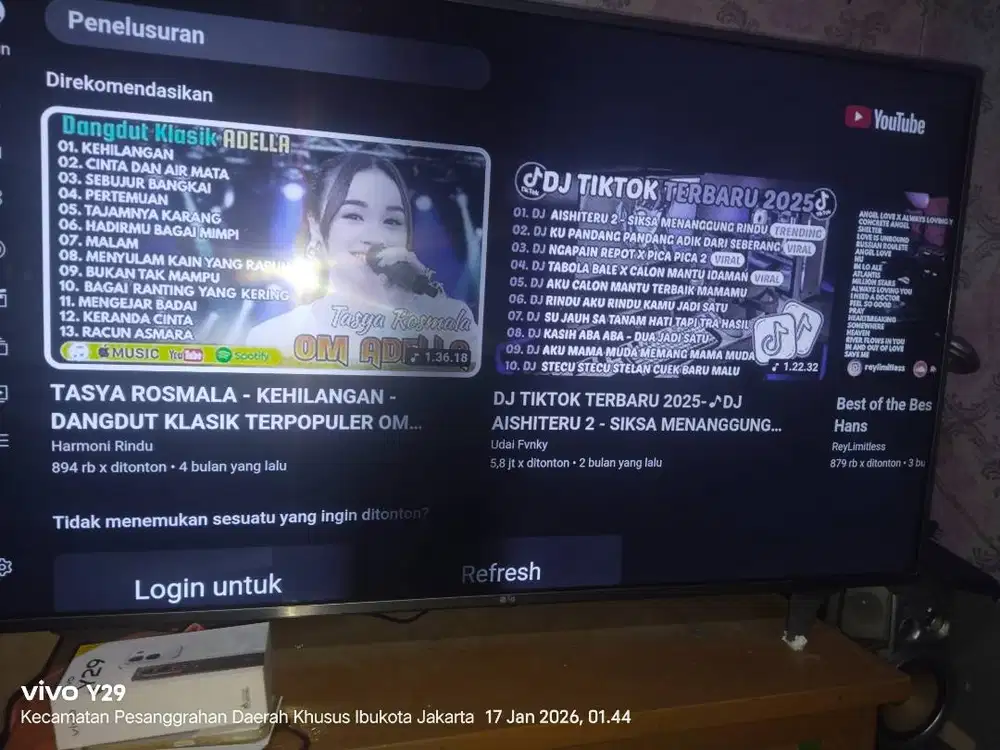 LG SMART TV 55 INC